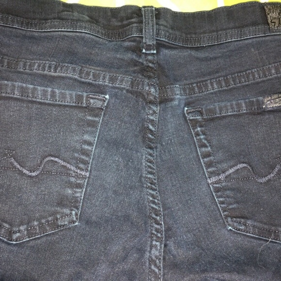 7 For All mankind Rocker Slim Boot Cut Jeans 26 - Picture 3 of 7